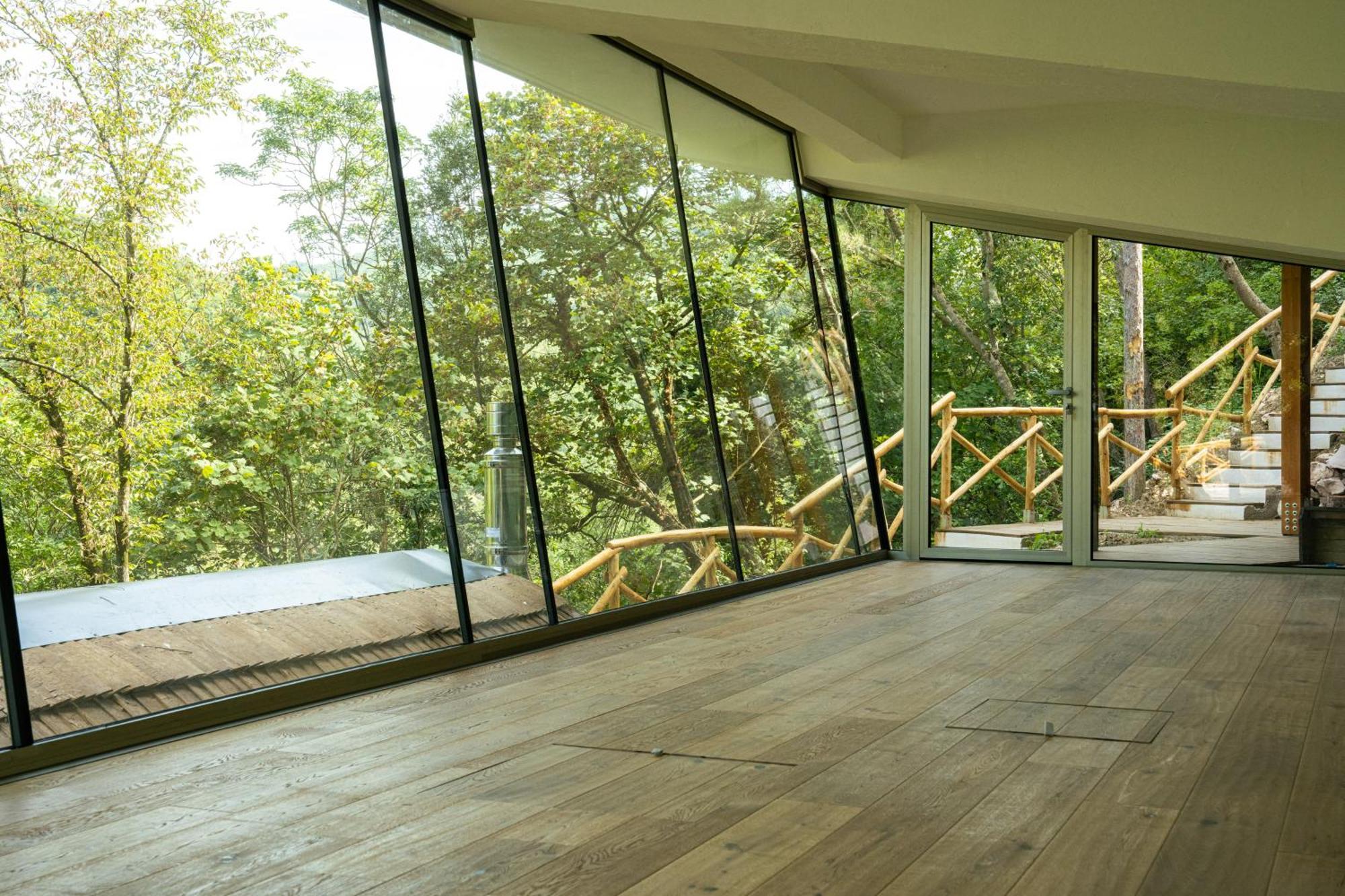 La Forestale Luxury Ecolodge Piano Terra- Appt 阿夸拉尼亚 外观 照片