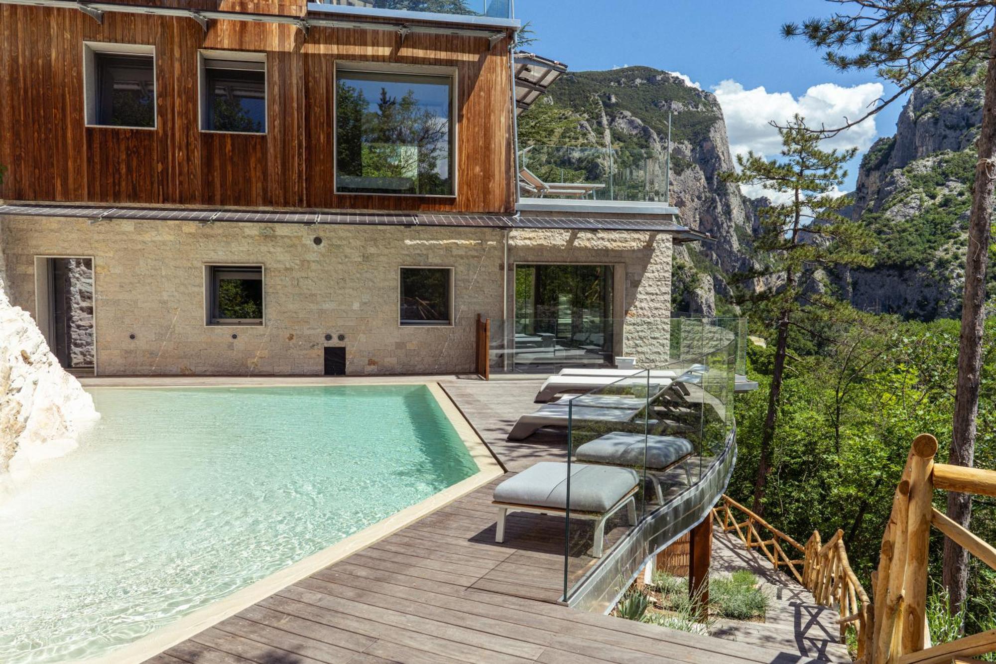 La Forestale Luxury Ecolodge Piano Terra- Appt 阿夸拉尼亚 外观 照片