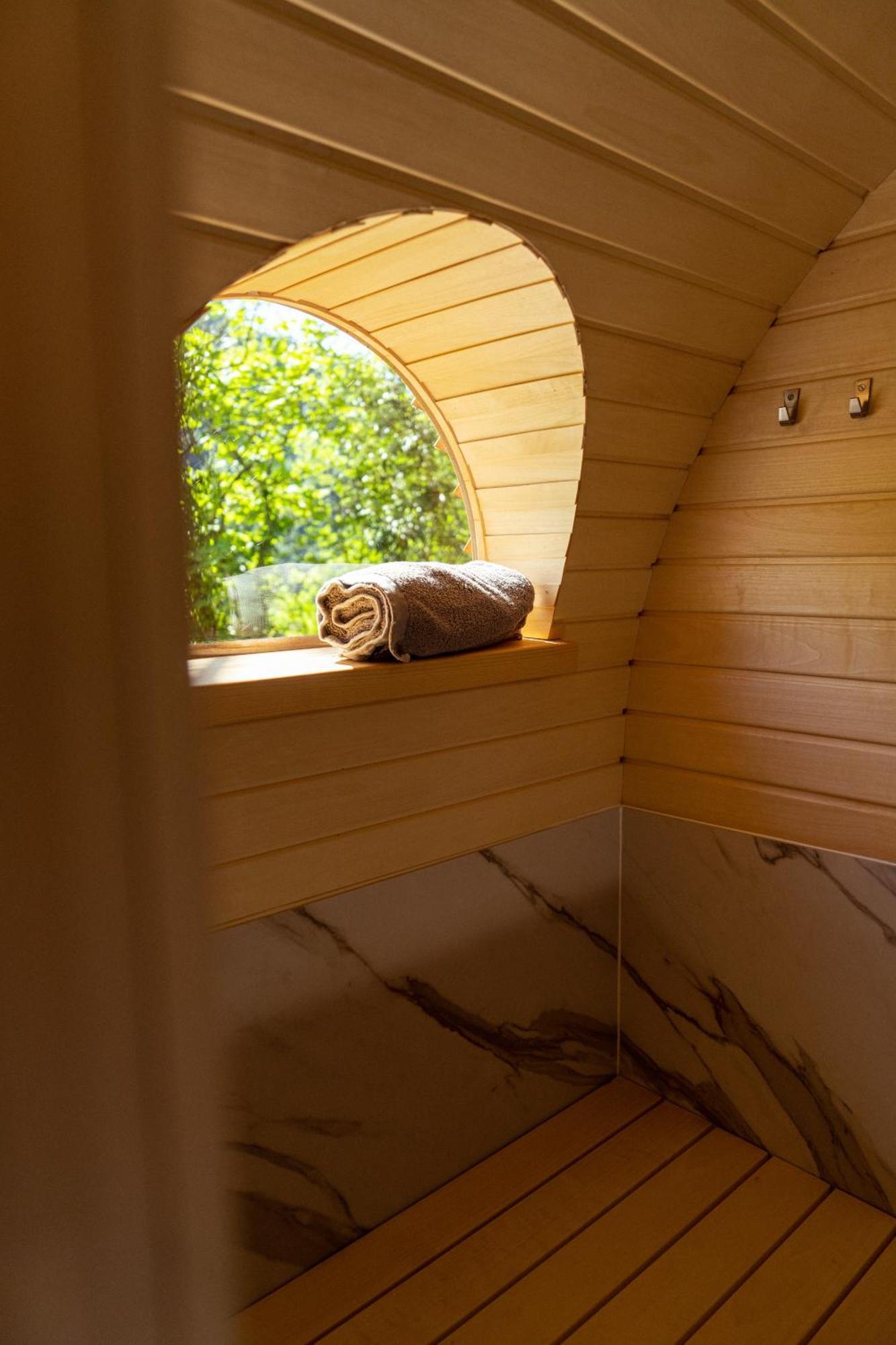 La Forestale Luxury Ecolodge Piano Terra- Appt 阿夸拉尼亚 外观 照片