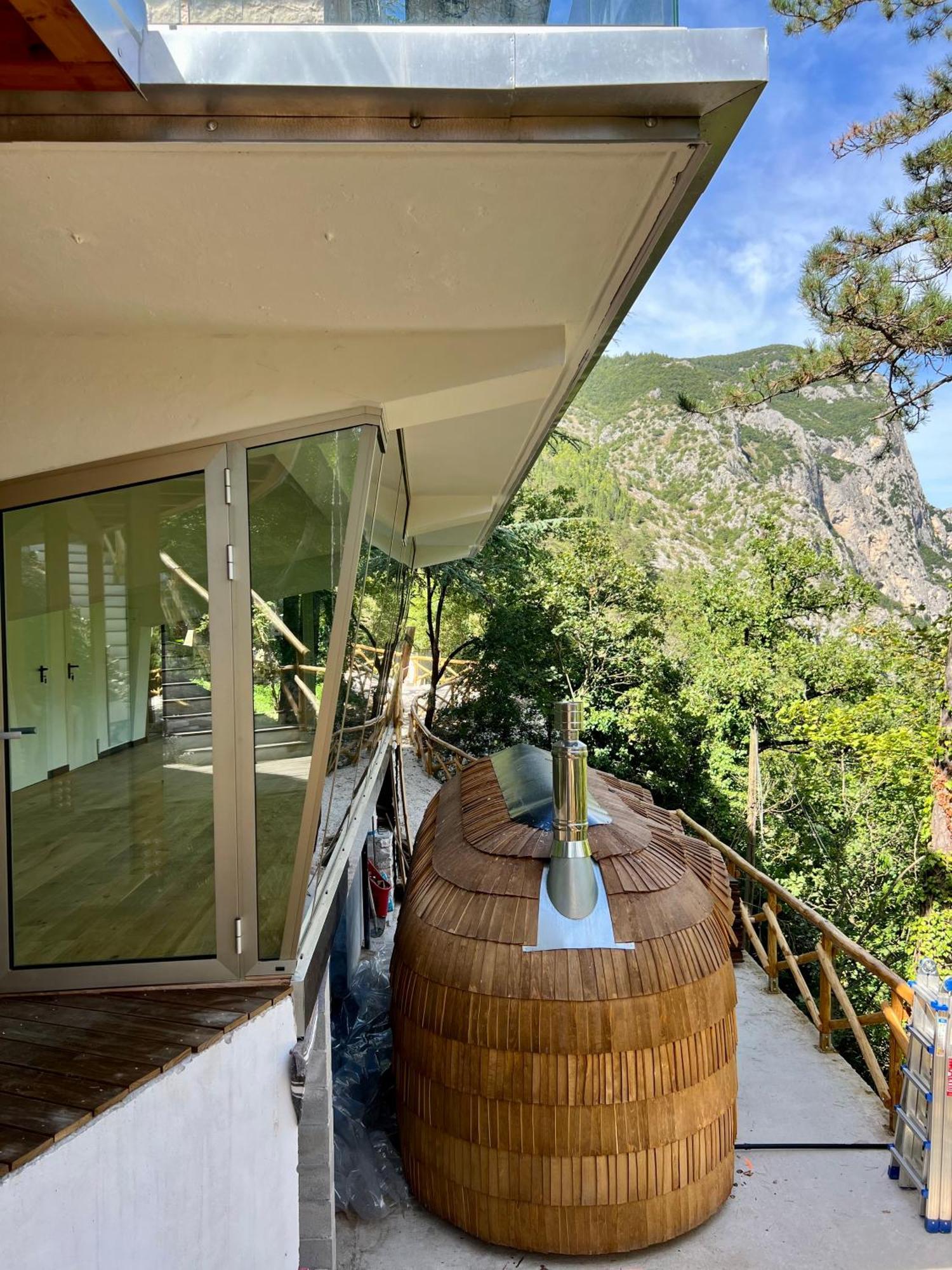 La Forestale Luxury Ecolodge Piano Terra- Appt 阿夸拉尼亚 外观 照片